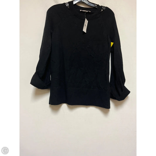 Top Long Sleeve By Loft In Black, Size: Xs