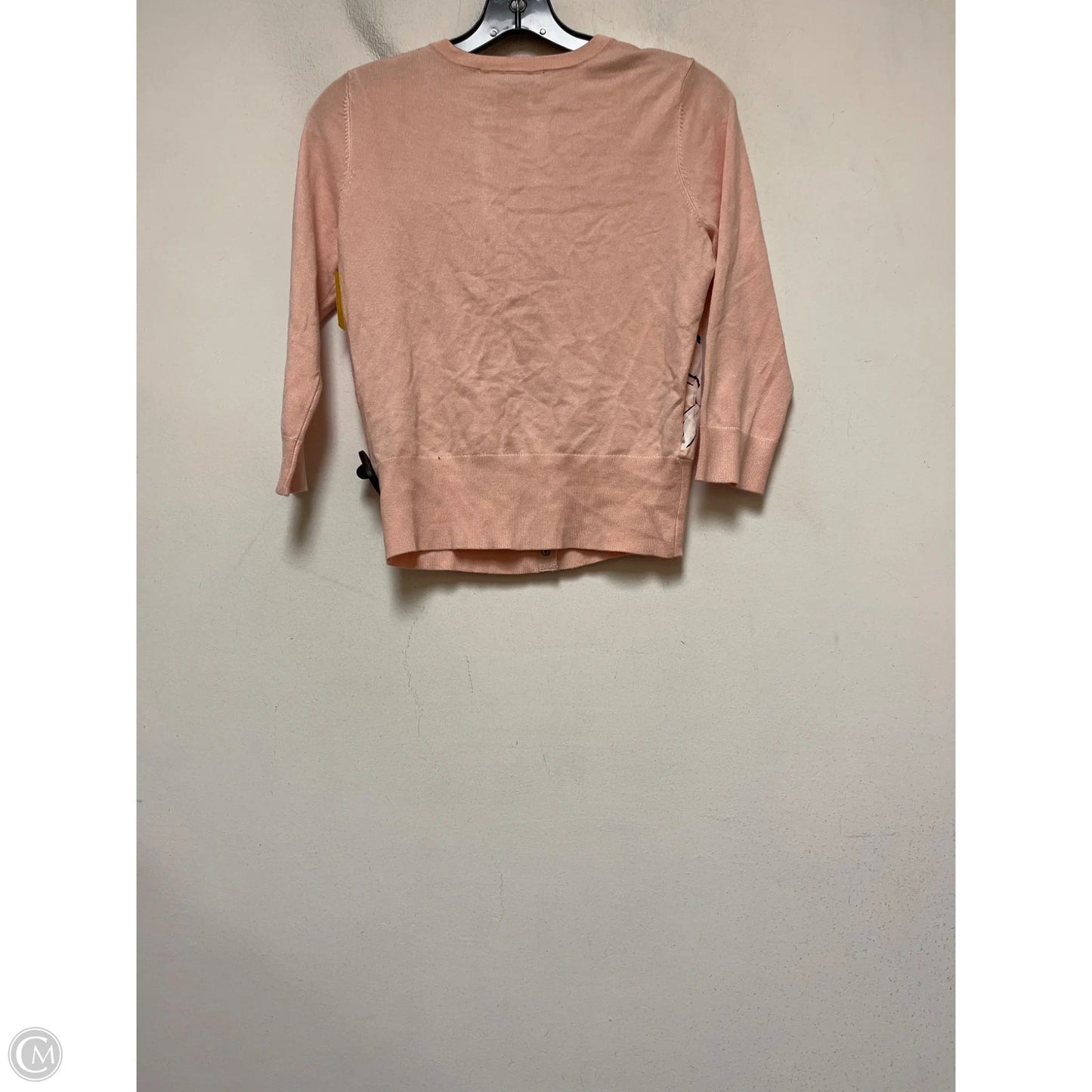 Cardigan By White House Black Market In Pink & White, Size: S