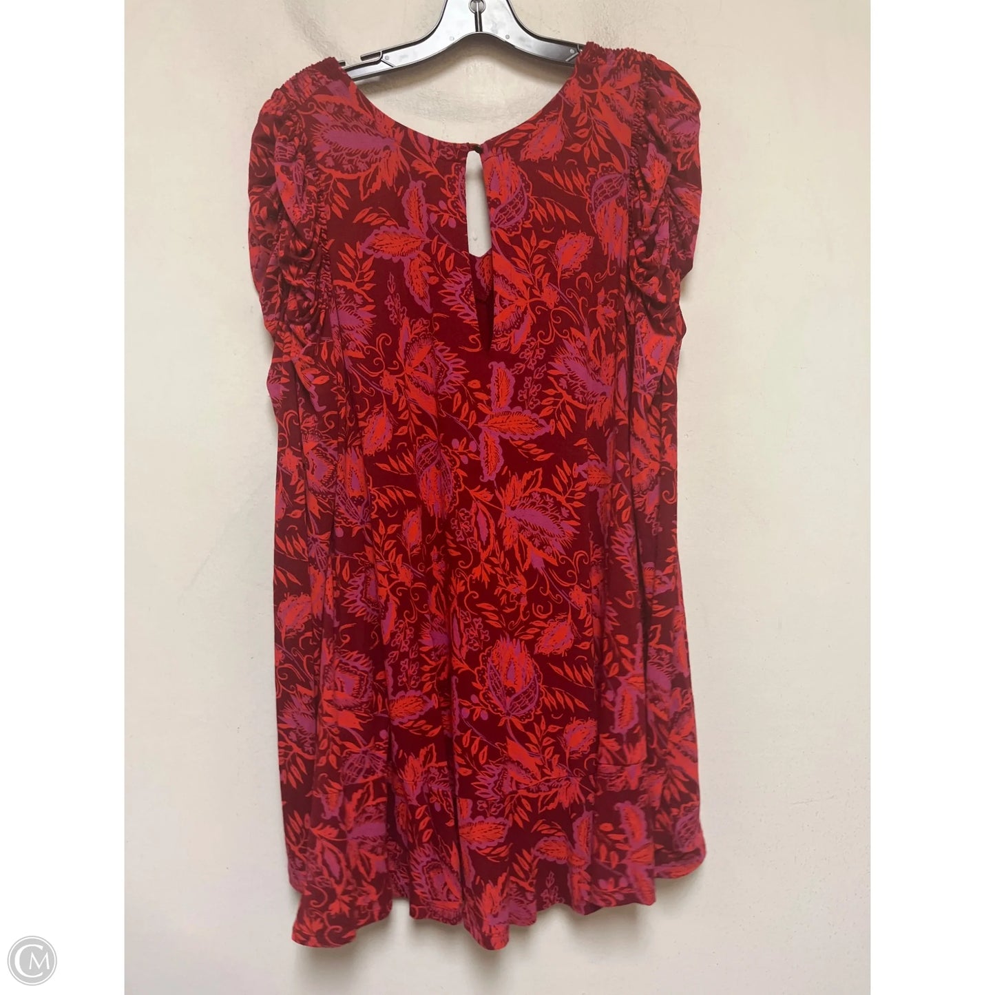 Dress Casual Short By Free People In Purple & Red, Size: S