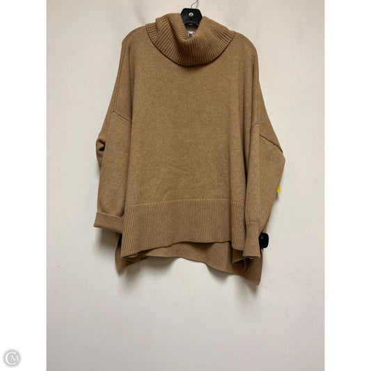 Sweater By Loft In Tan, Size: Xl