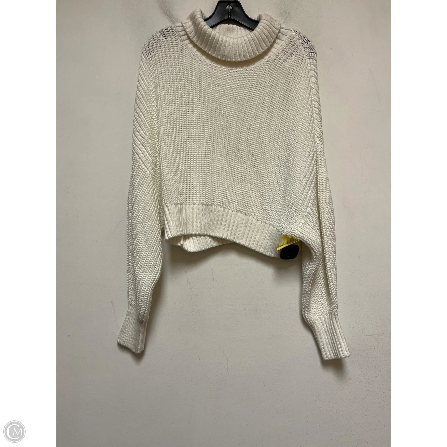 Sweater By Banana Republic In White, Size: L