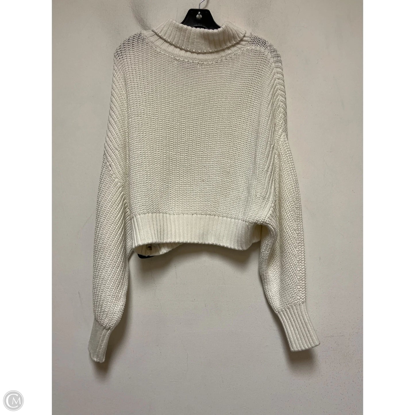Sweater By Banana Republic In White, Size: L