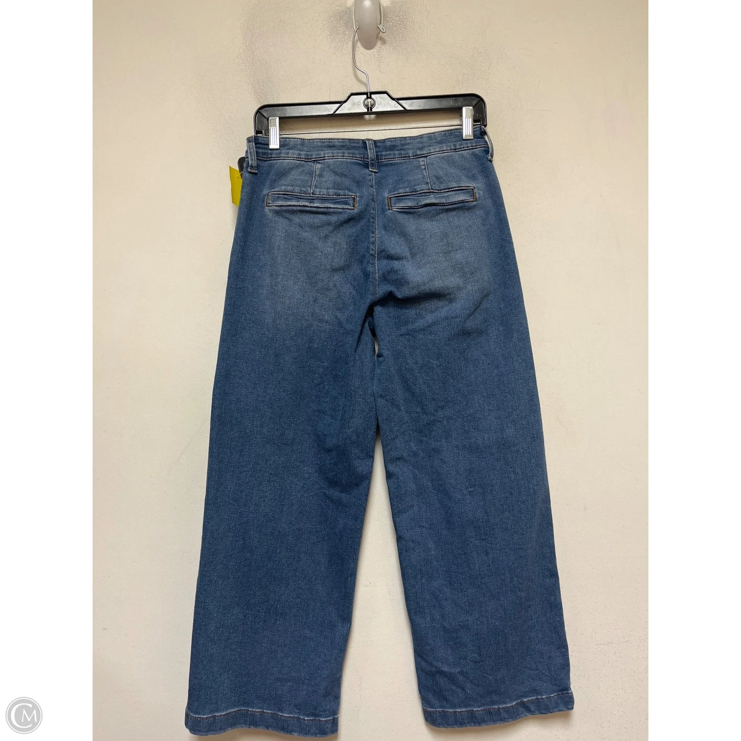 Jeans Wide Leg By Ella Moss In Blue Denim, Size: 4
