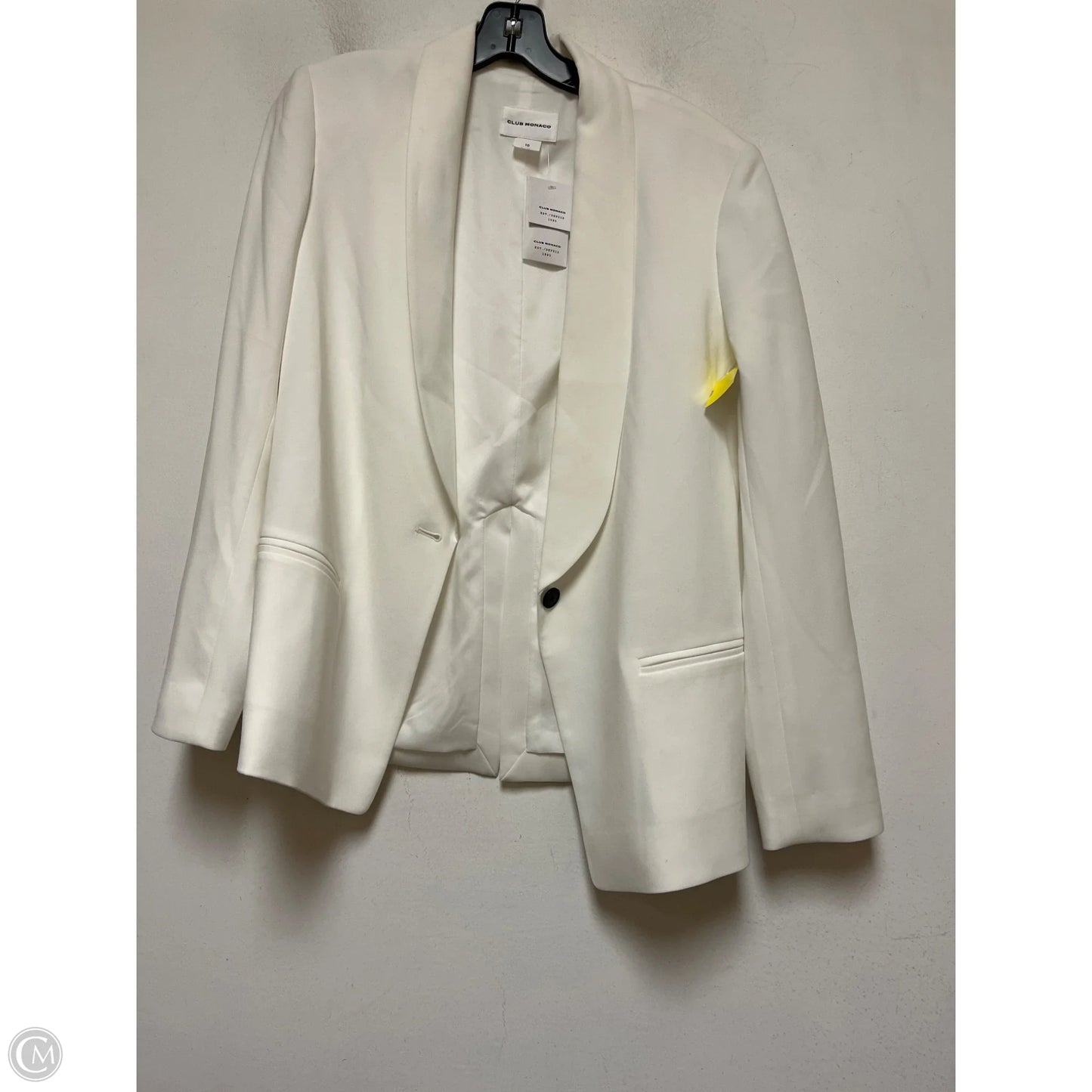Blazer By Club Monaco In White, Size: M