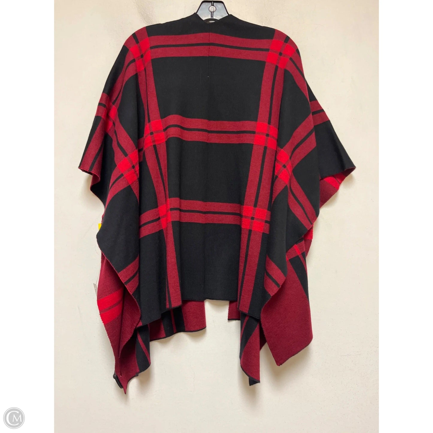 Shawl By Fate In Plaid Pattern, Size: L