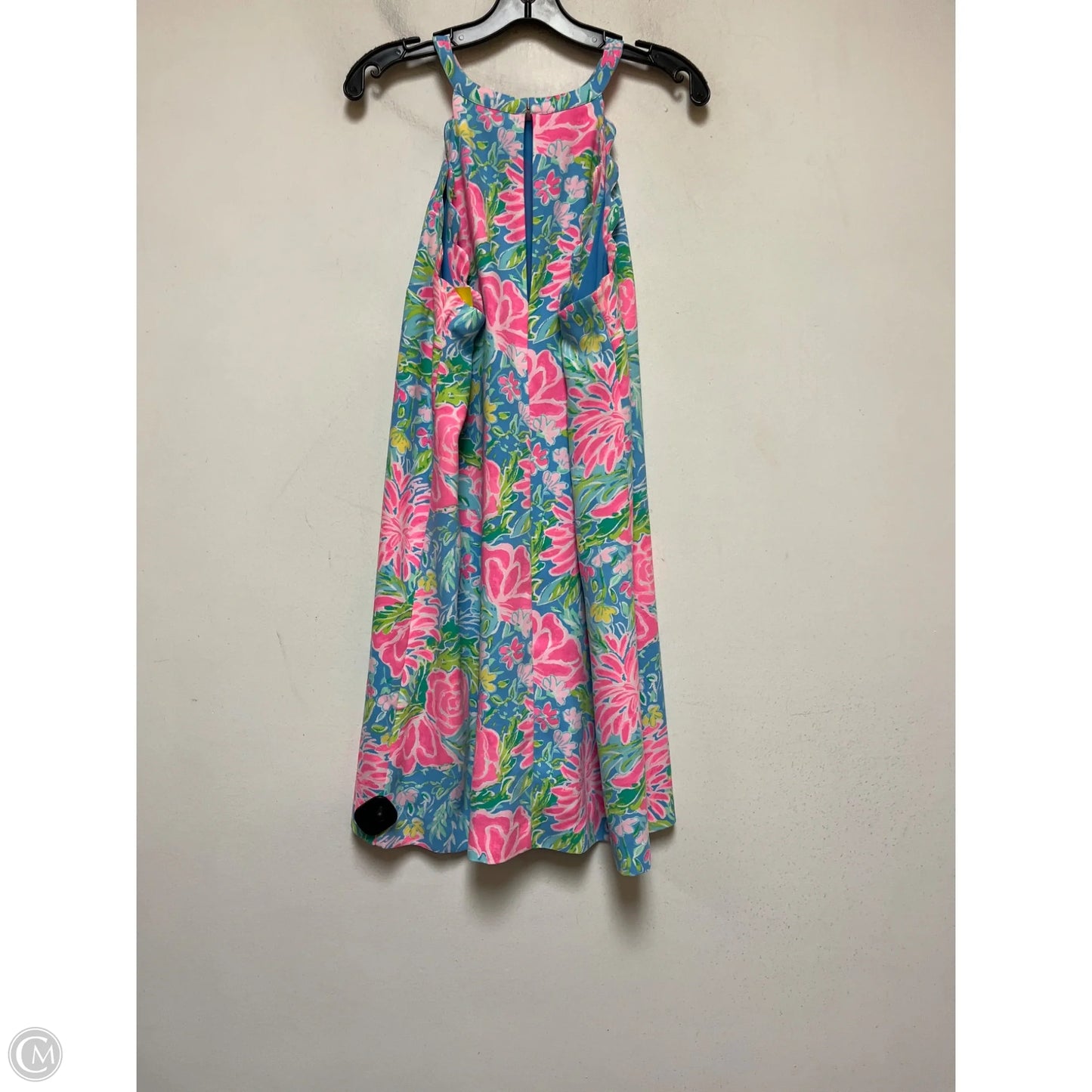 Dress Designer By Lilly Pulitzer In Floral Print, Size: L