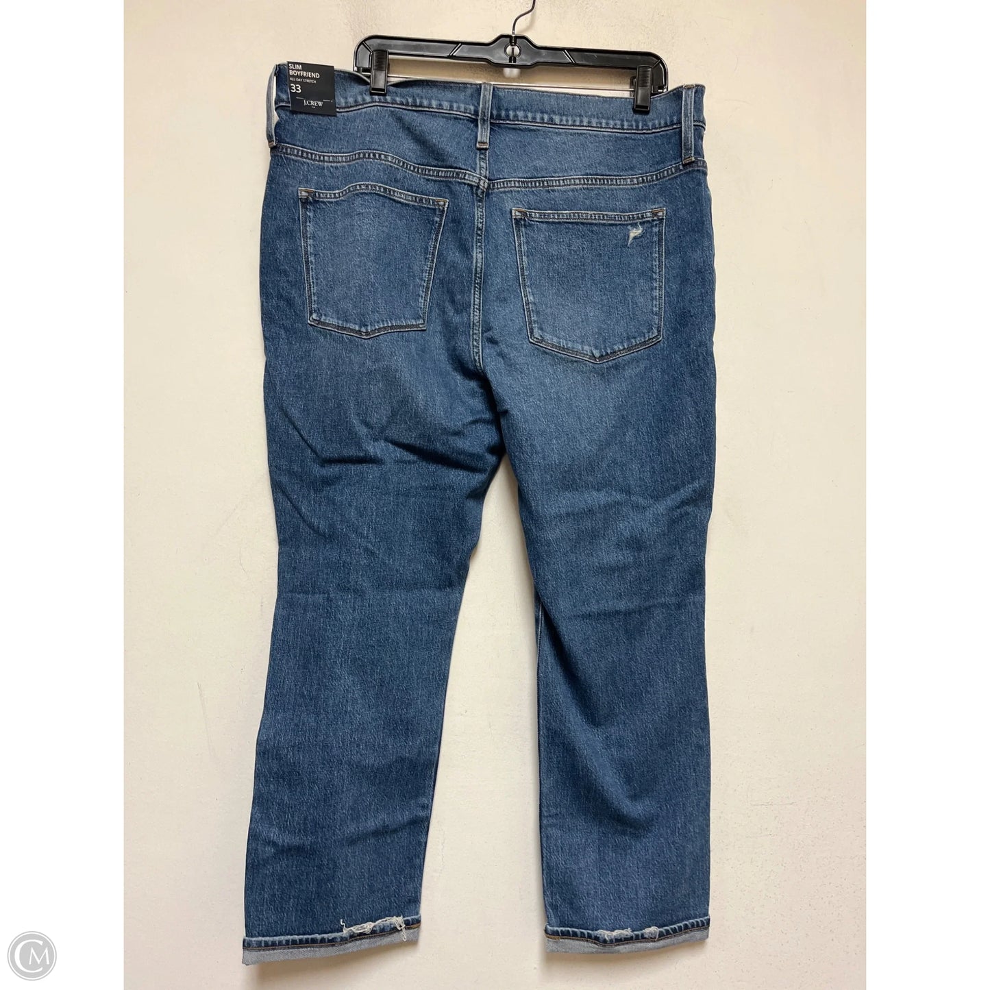 Jeans Boyfriend By J. Crew In Blue Denim, Size: 10