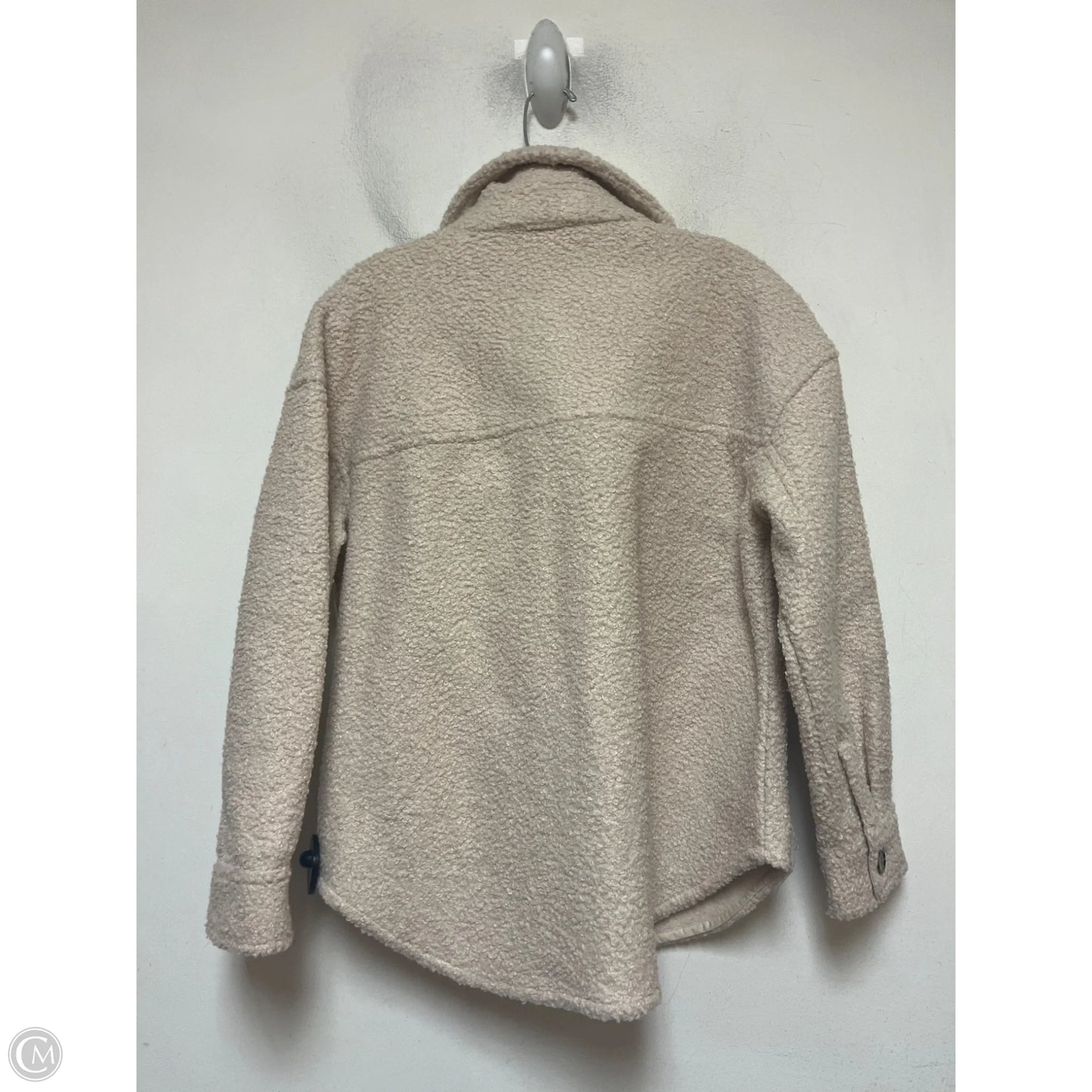 Jacket Fleece By Ana In Pink, Size: S