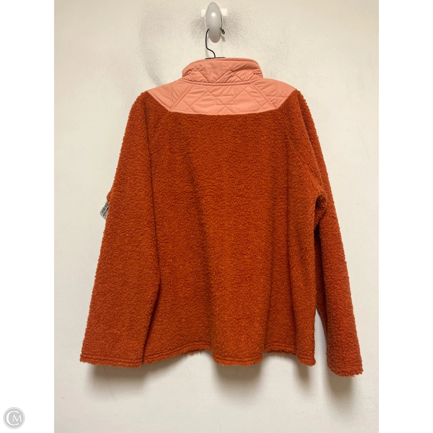Jacket Fleece By Vera Bradley In Orange, Size: M