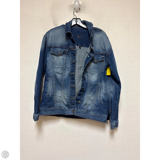 Jacket Denim By Kut In Blue Denim, Size: M