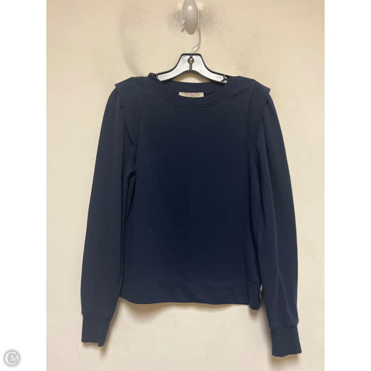 Top Long Sleeve Basic By Loft In Navy, Size: Xs