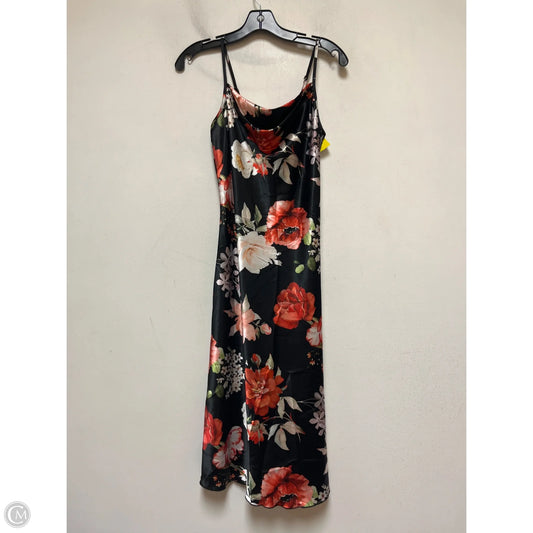 Dress Casual Midi By Bebe In Floral Print, Size: Xs