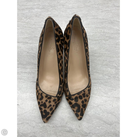Shoes Heels Kitten By Banana Republic In Leopard Print, Size: 6