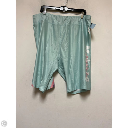 Shorts By Disney In Green, Size: 18