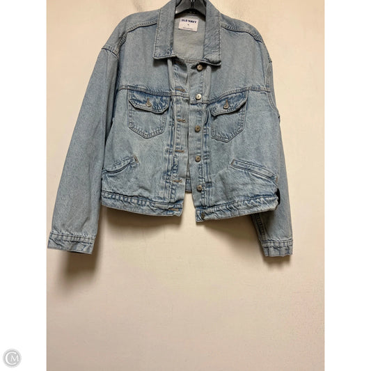 Jacket Denim By Old Navy In Blue Denim, Size: Xl