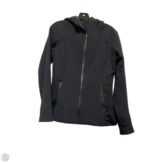 Athletic Jacket By Lululemon In Black, Size: M
