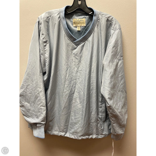 Athletic Top Long Sleeve Crewneck By Cabelas In Blue, Size: Xl