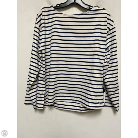 Top Long Sleeve By Vineyard Vines In Striped Pattern, Size: Xs