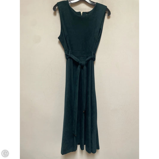 Dress Casual Midi By Calvin Klein In Green, Size: Xl