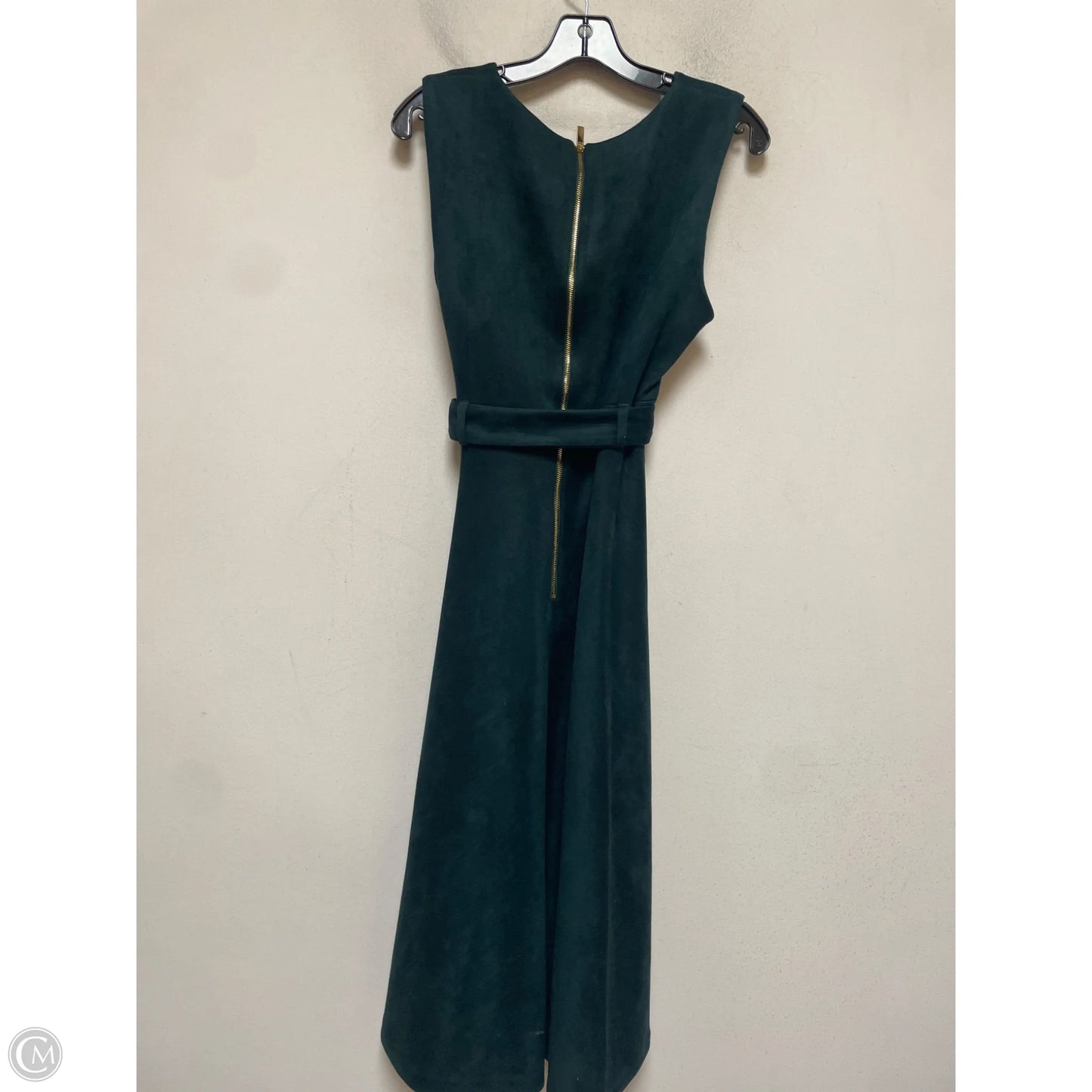 Dress Casual Midi By Calvin Klein In Green, Size: Xl