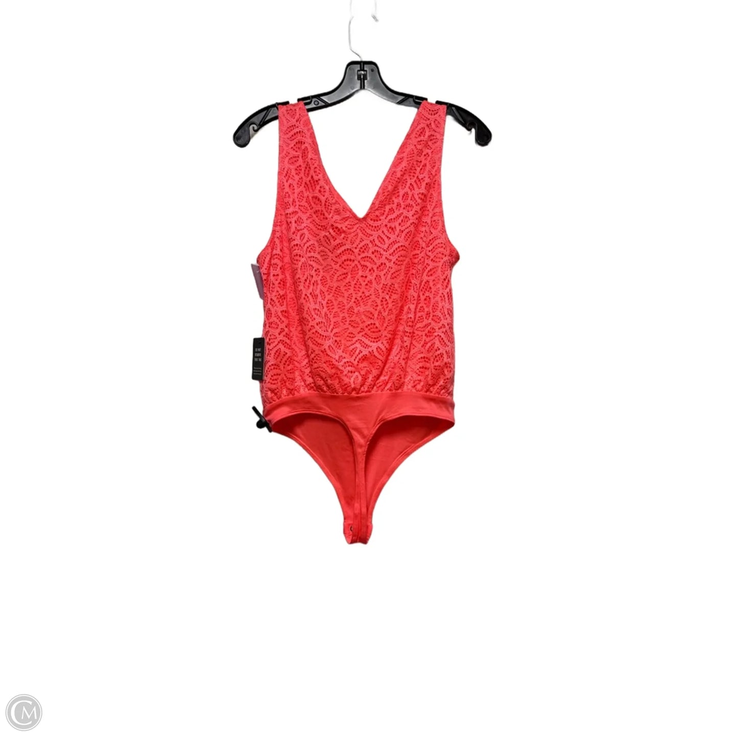 Bodysuit By Express In Orange, Size: S