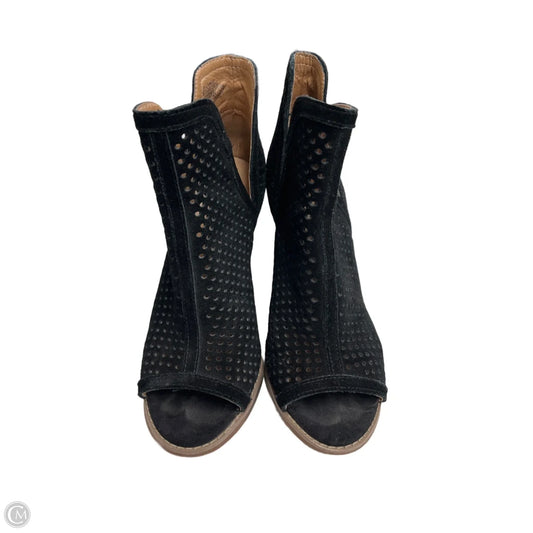 Sandals Heels Block By Lucky Brand In Black, Size: 6.5