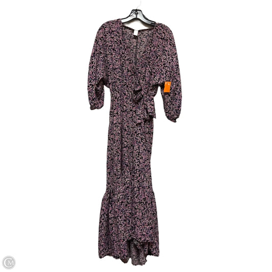 Dress Casual Maxi By H&m In Floral Print, Size: S