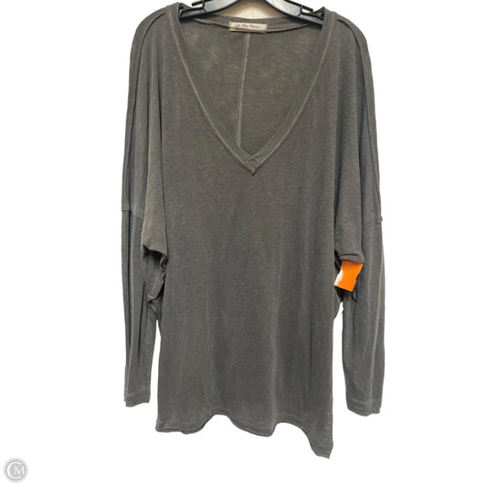 Top Long Sleeve Basic By We The Free In Grey, Size: M