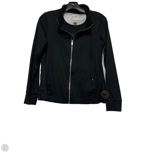 Top Long Sleeve By Tommy Bahama In Black & Silver, Size: Xs