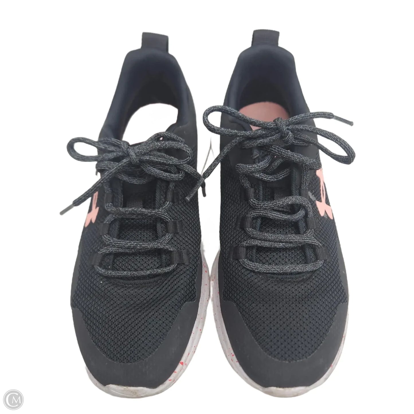 Shoes Athletic By Under Armour In Black & Orange, Size: 8.5