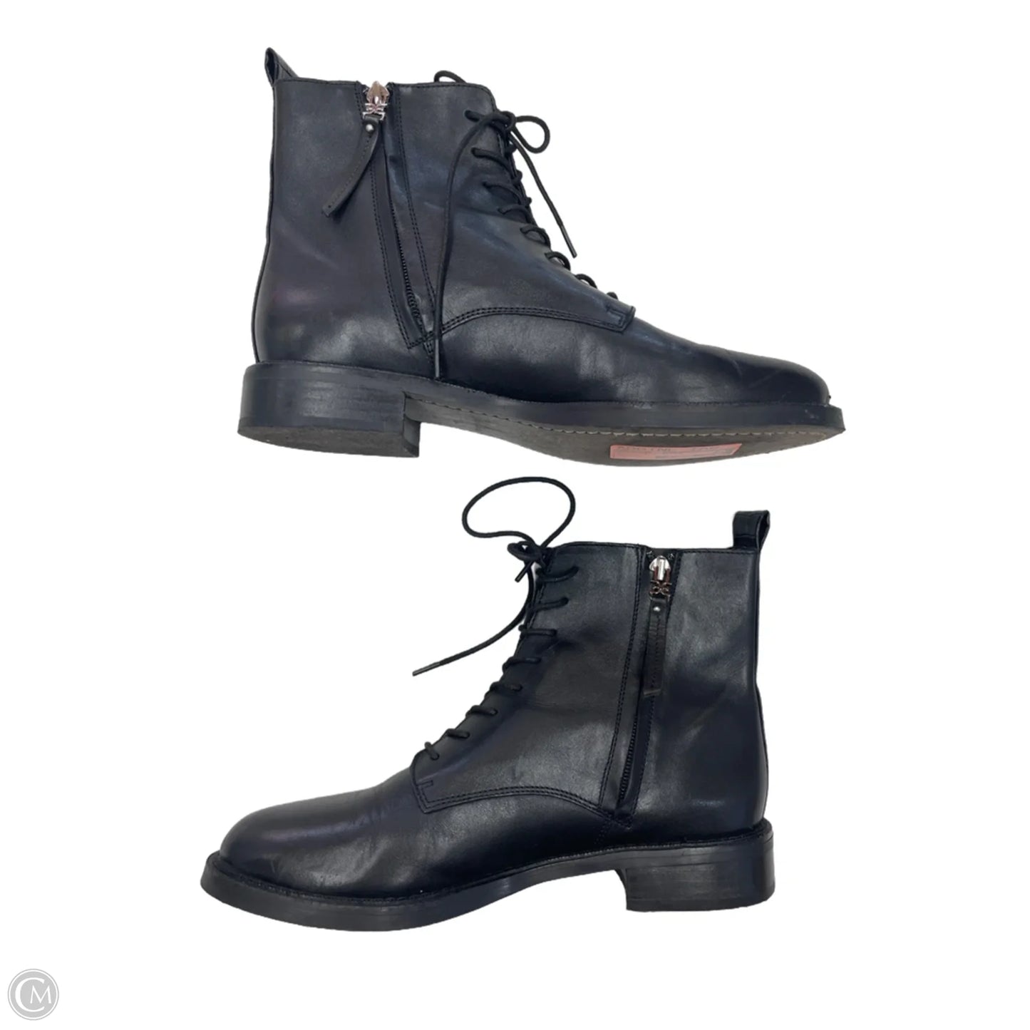 Boots Ankle Flats By Sam Edelman In Black, Size: 8.5