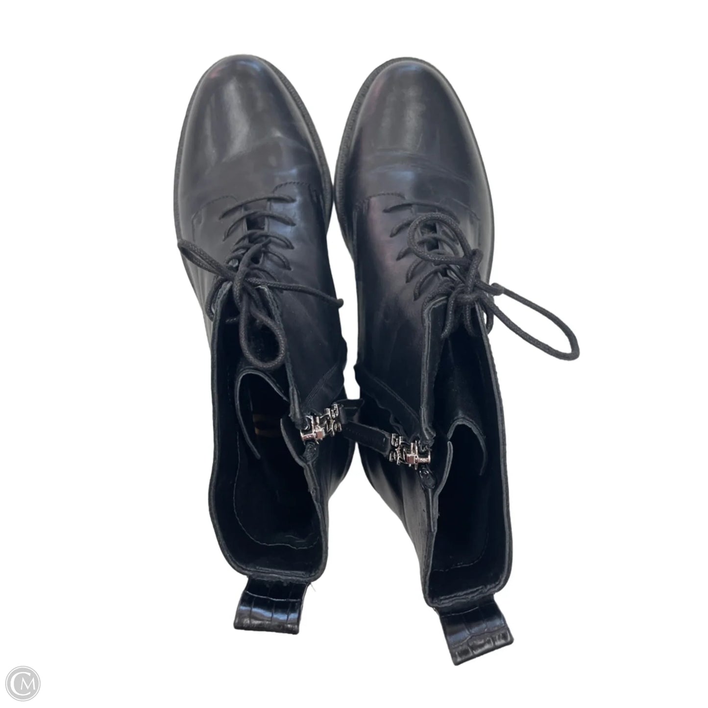 Boots Ankle Flats By Sam Edelman In Black, Size: 8.5