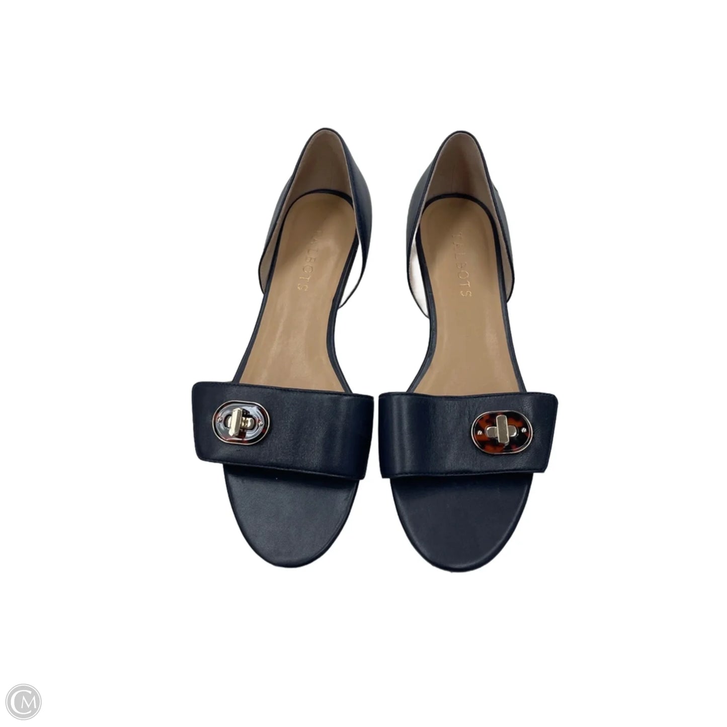 Sandals Flats By Talbots In Navy, Size: 8.5
