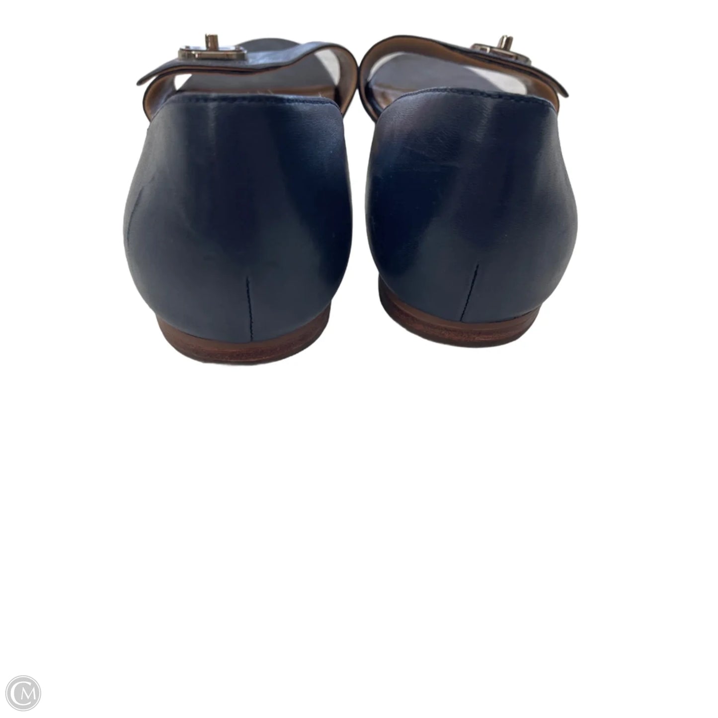 Sandals Flats By Talbots In Navy, Size: 8.5