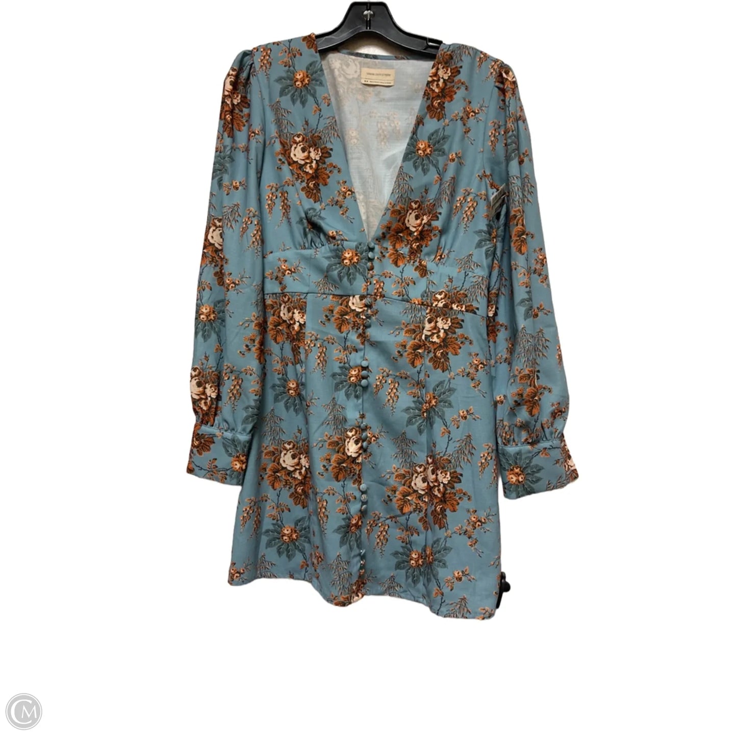 Dress Casual Short By Urban Outfitters In Floral Print, Size: M