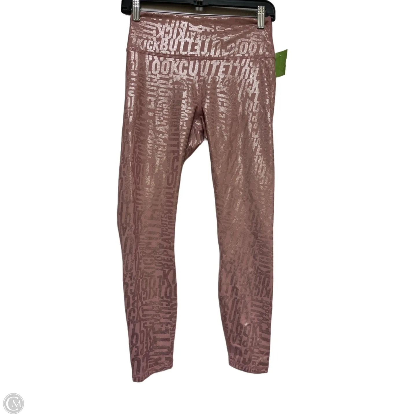 Athletic Leggings By Fabletics In Pink, Size: M