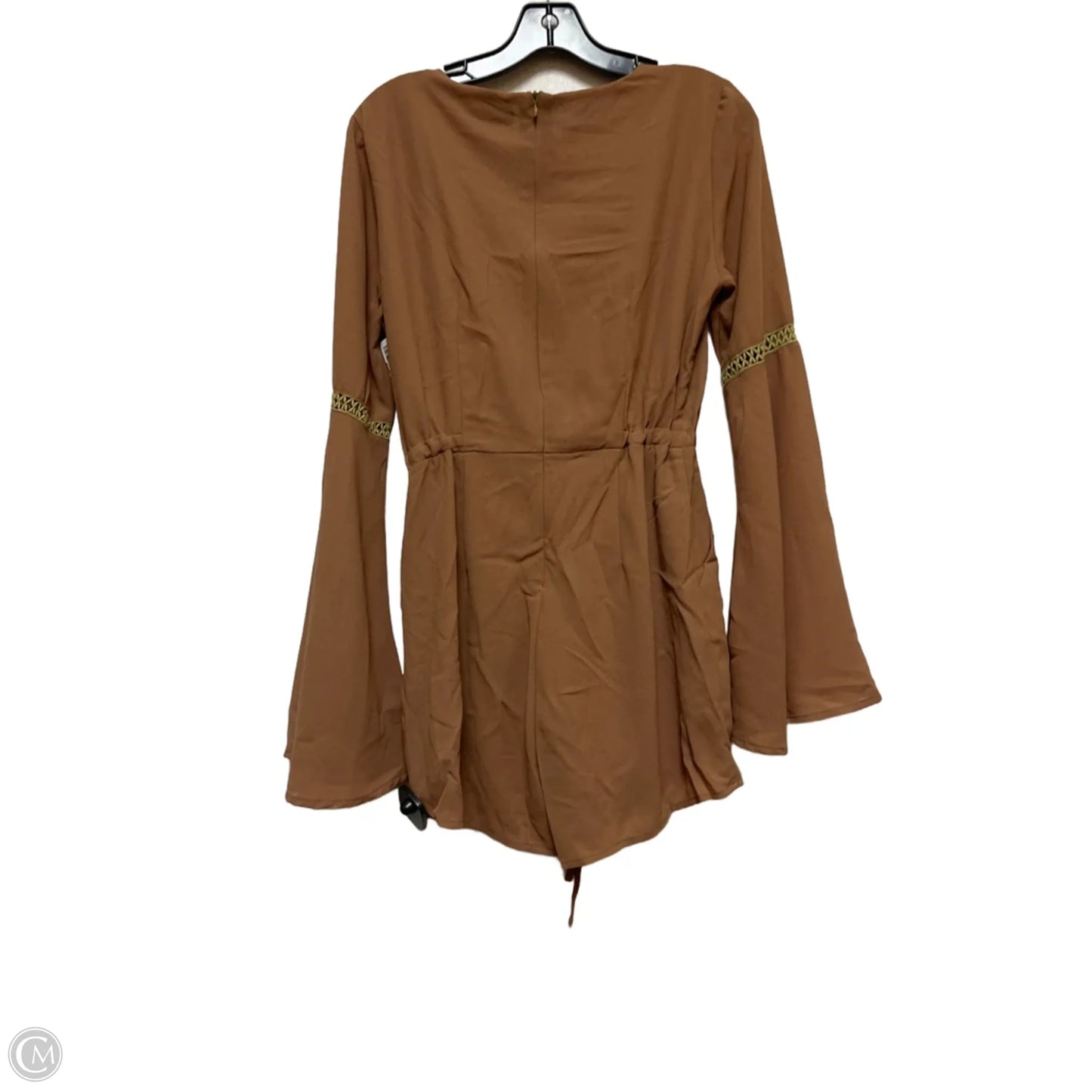 Romper By Loveriche In Brown, Size: M