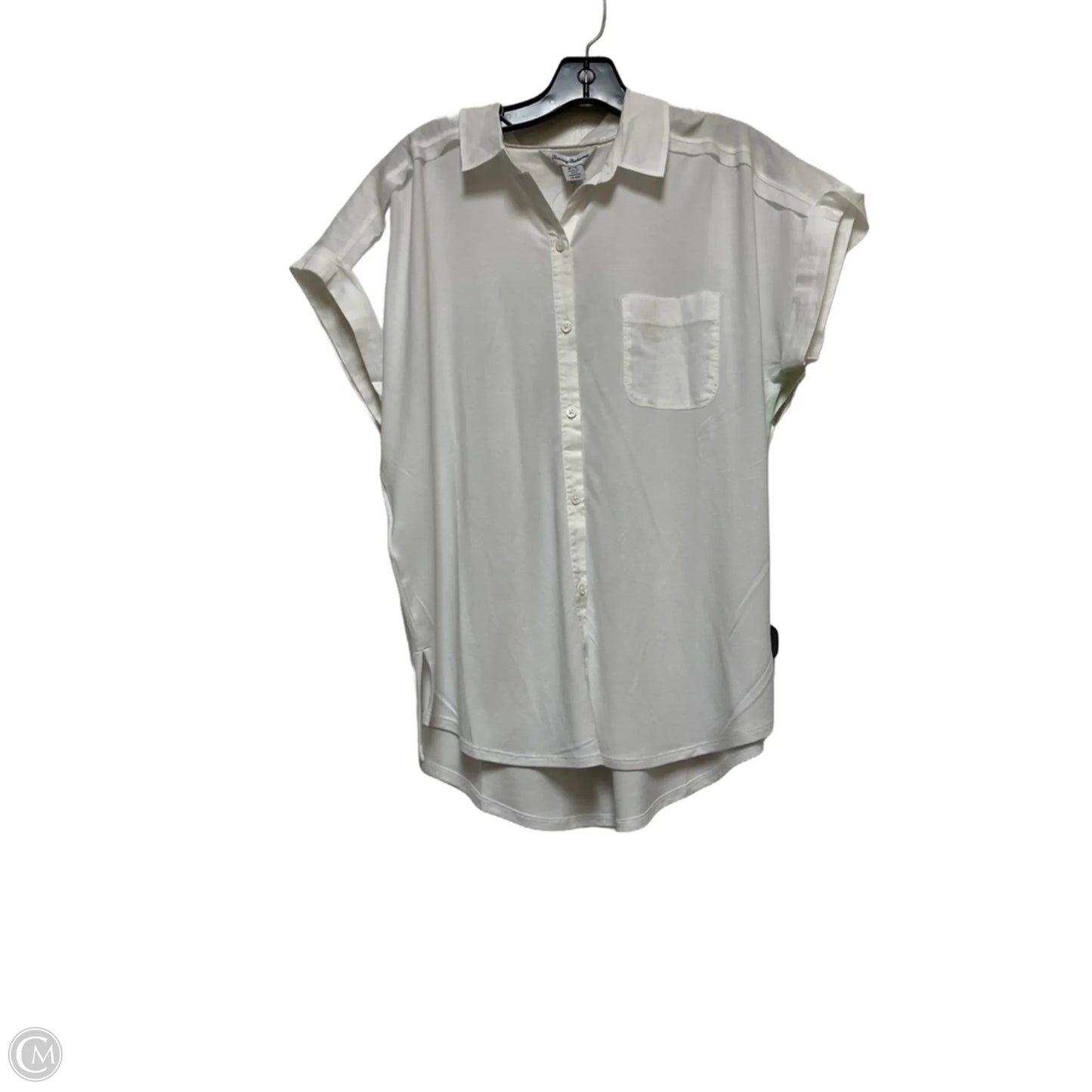 Top Short Sleeve By Tommy Bahama In White, Size: M