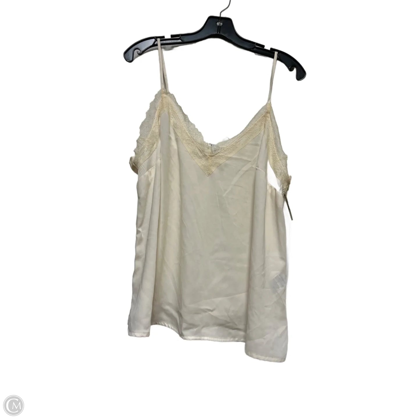 Top Sleeveless By Old Navy In Cream, Size: L