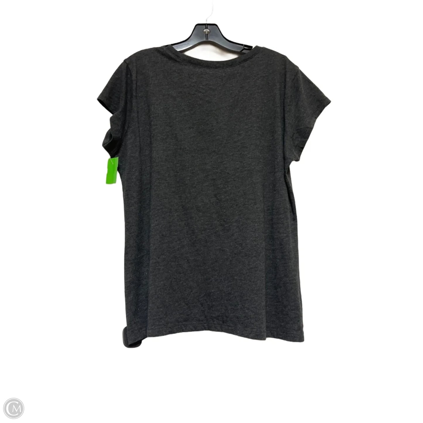 Top Short Sleeve Basic By Disney In Black & White, Size: 2x