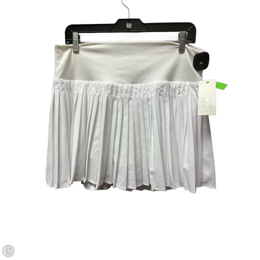 Athletic Skort By All In Motion In White, Size: L