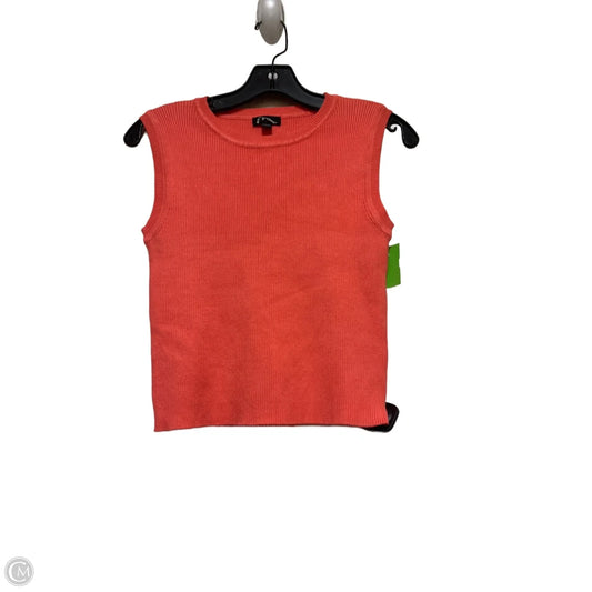 Top Sleeveless Basic By Clothes Mentor In Coral, Size: 2x