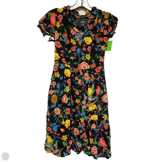 Dress Casual Short By Maeve In Floral Print, Size: Xs
