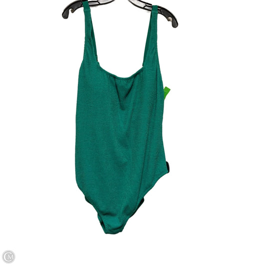Swimsuit By Shade & Shore In Green, Size: 3x