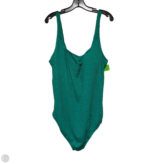 Swimsuit By Shade & Shore In Green, Size: 3x