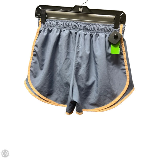 Athletic Shorts By Nike Apparel In Grey & Yellow, Size: M