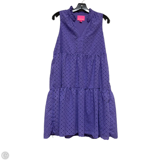 Dress Designer By Lilly Pulitzer In Purple, Size: M