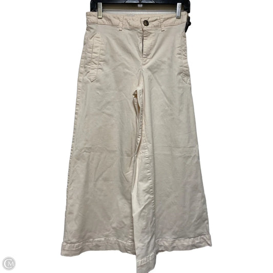 Pants Wide Leg By Maeve In Cream, Size: 2