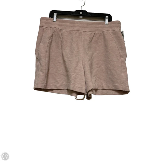 Athletic Shorts By Lululemon In Pink, Size: Xl