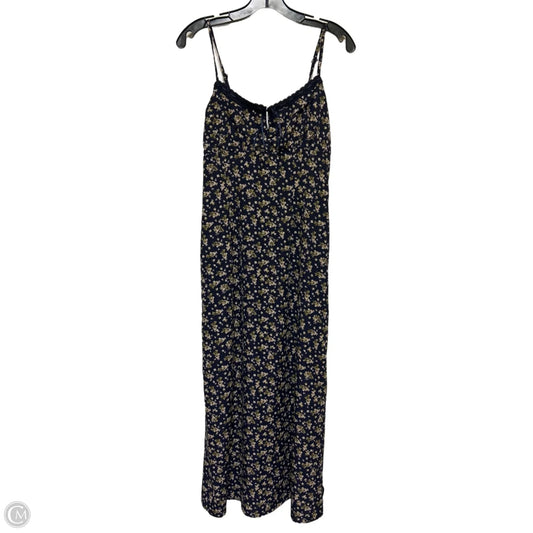 Dress Casual Midi By Blu Pepper In Floral Print, Size: M